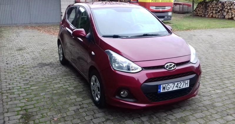 Hyundai i10 cena 26800 przebieg: 108000, rok produkcji 2014 z Garwolin małe 56